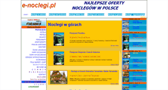 Desktop Screenshot of e-noclegi.pl