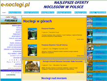 Tablet Screenshot of e-noclegi.pl